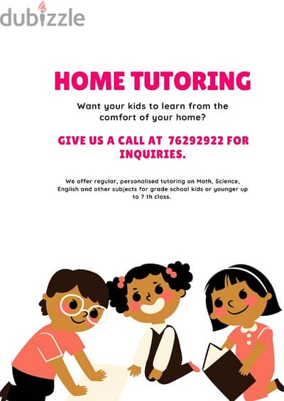 Home Tutor Available – All Subjects