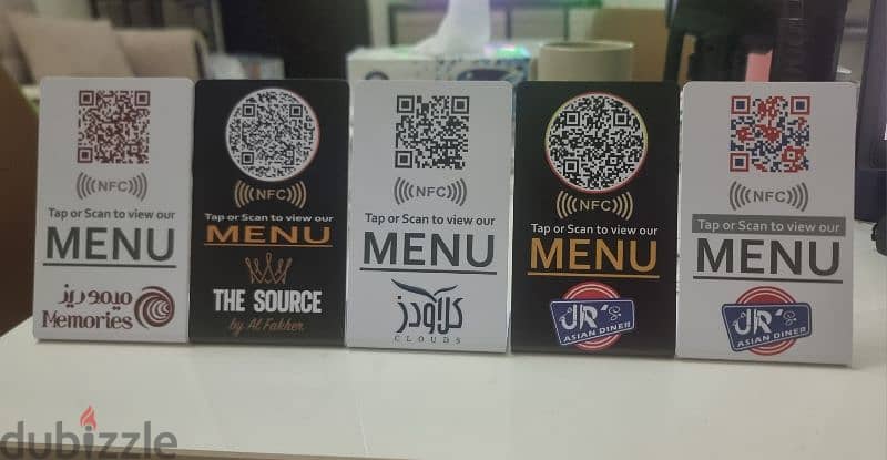 QR Menu with NFC 3