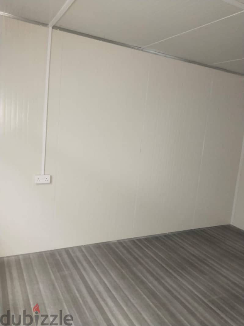PortaCabin-Toilet (New, Refurbished) Aluminum,Gypsum,Decor, Epoxy Work 6