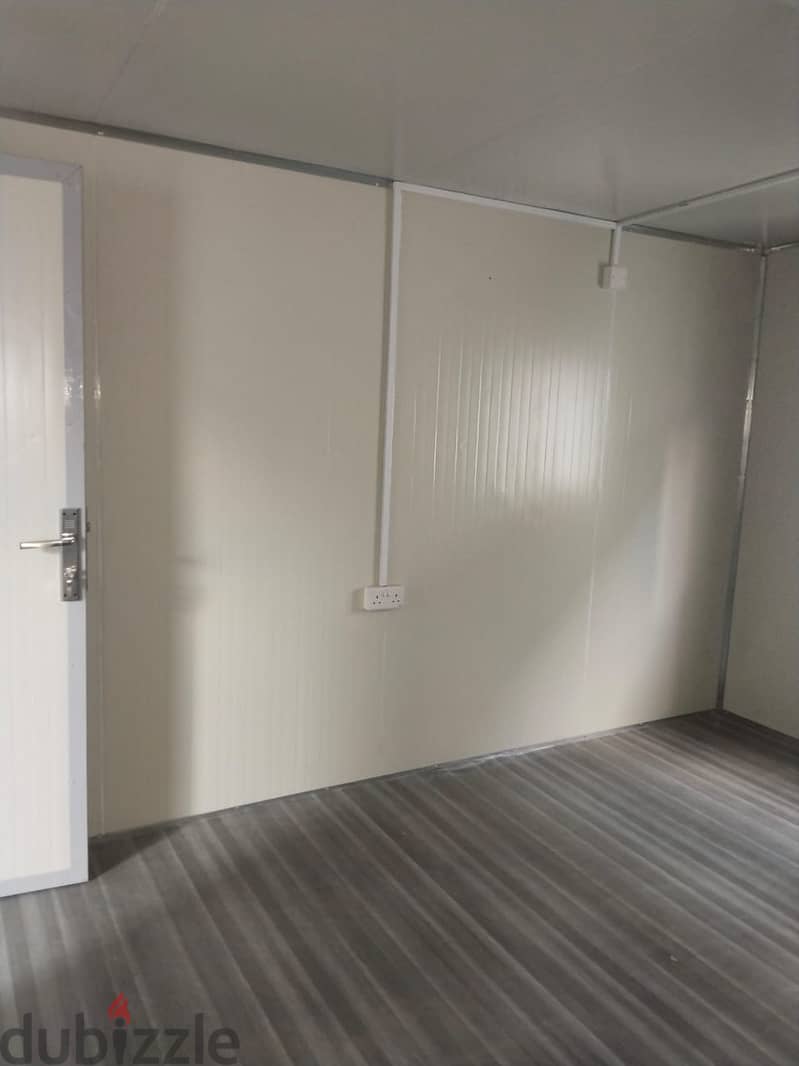 PortaCabin-Toilet (New, Refurbished) Aluminum,Gypsum,Decor, Epoxy Work 7