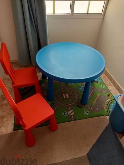 Ikea kids table and chairs