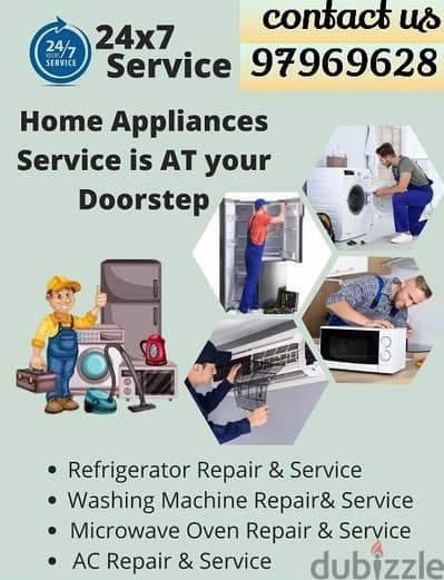 Ac Washiing Machiine and Refrigerator24/7