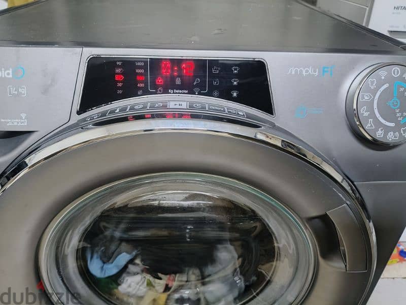 candy 14 kg washing machine for sale in good condition 1