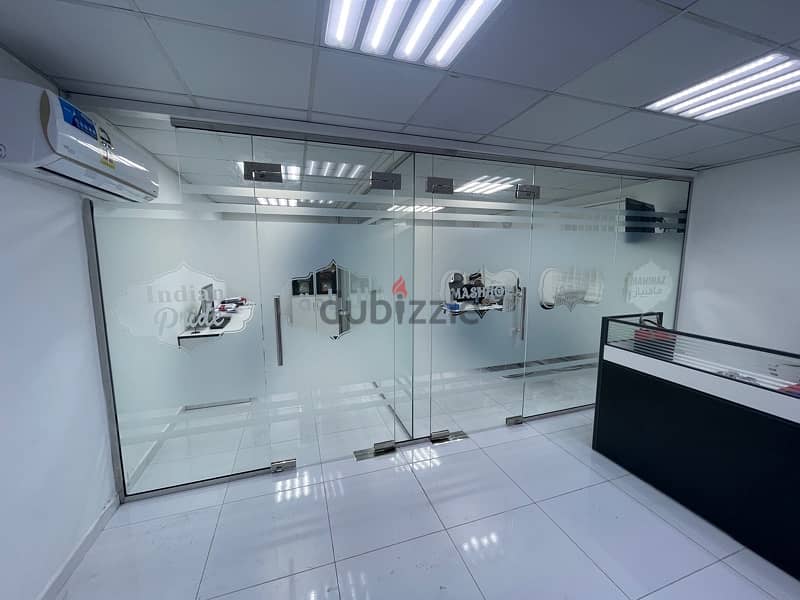 digital signboard, frosted glass sticker and project signage 16