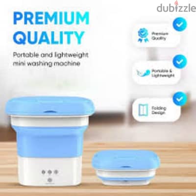 Mini foldable washing machine
