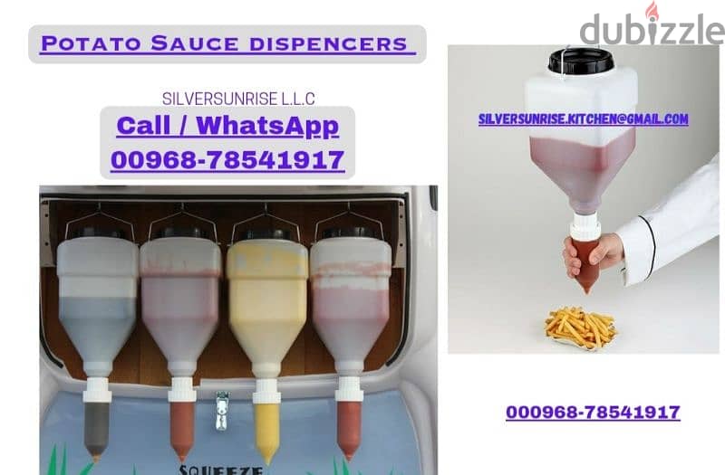 hanging Sauce dispencer Available 1