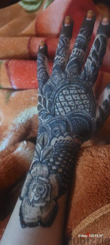 bridal mehendi 1