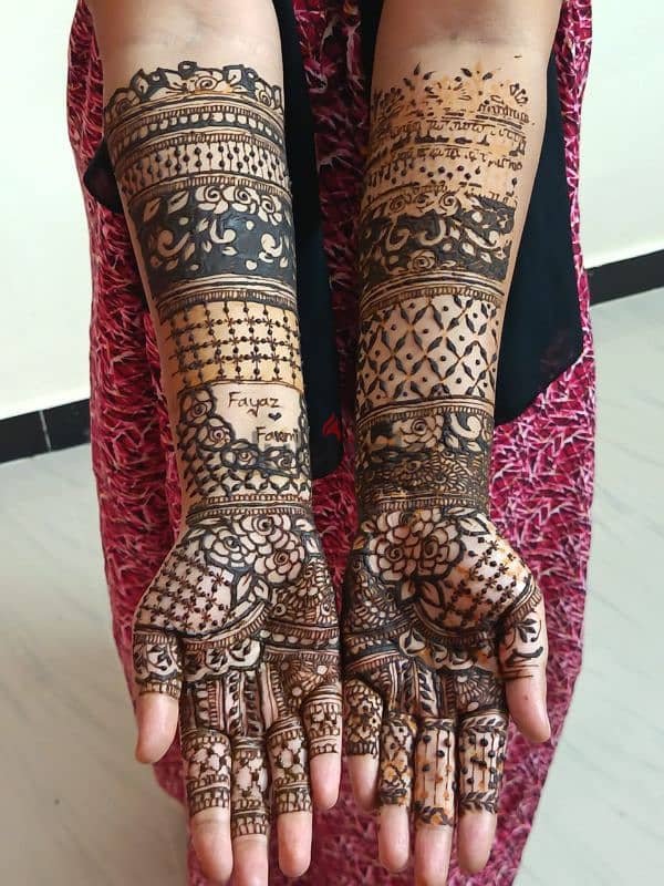bridal mehendi 4