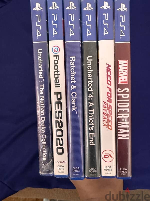 Ps4 really good condition ,6 games and 2 controllers 6