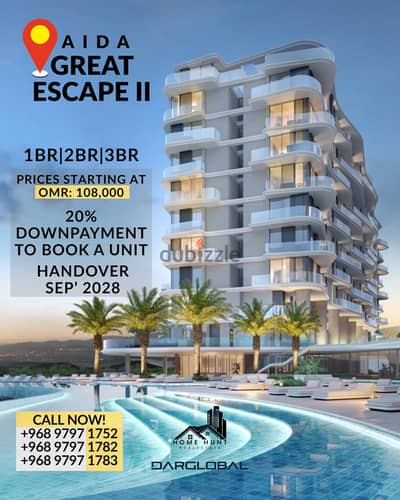 LUXURIOUS 1,2,3 BEDROOMS APARTMENTS FOR SALE