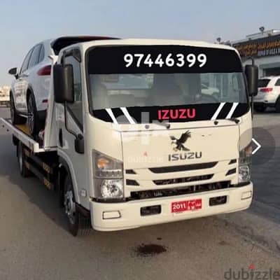 رافعة خدمة نقل سيارات وشاحنات 97446399 في جميع الأماكن المصنعه بعبالي