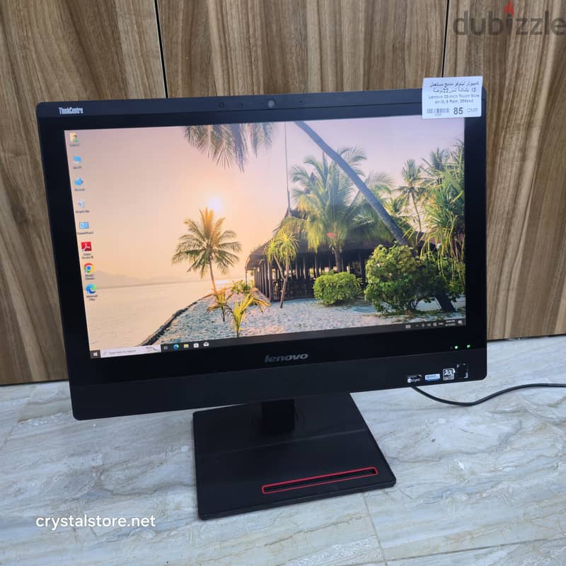 Computer Lenovo AIO i3, 4th, 8ram, 250ssd, 22 inch Touch Screen 2