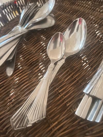 spoons, forks and butter knives