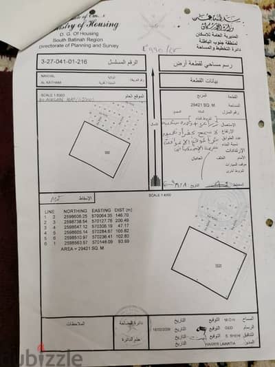 من المالك مباشرة. . مزرعة للبيع. . في ولاية نخل / قرية الأبيض.