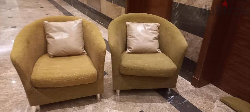 sofa chairs. 1