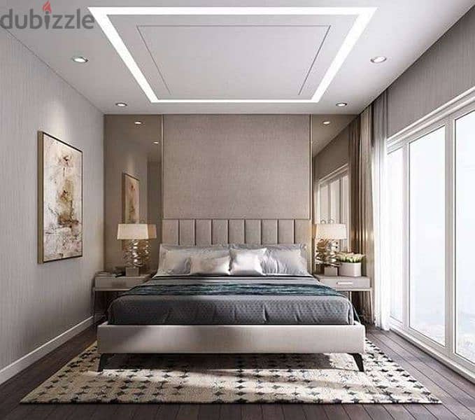 we are doing gypsum ceiling gypsum partition glass partition work 2