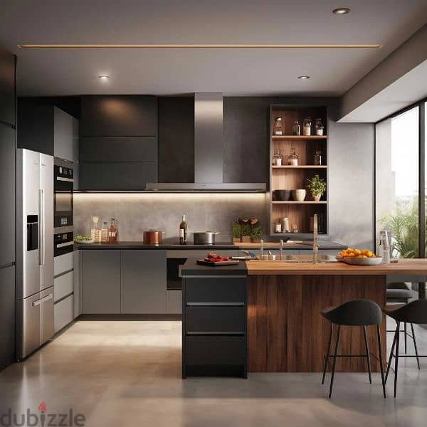 we are doing gypsum ceiling gypsum partition glass partition work 6