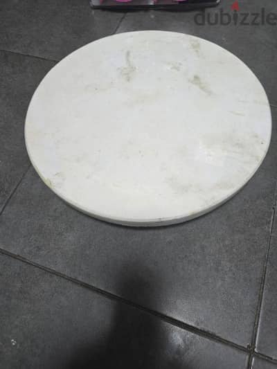 All 3 items kitchenware including Heavy Marble Big size chapati Chakla