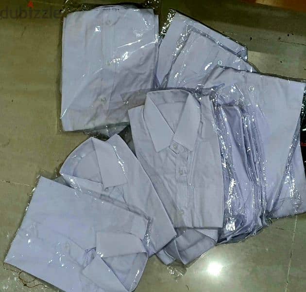 white Shirts available for kids uniform. 2