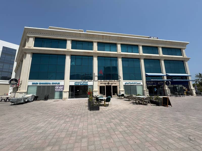 70 SQM Office for Rent Beach Commercial Complex, Shatti Qurum PPC01 B 1