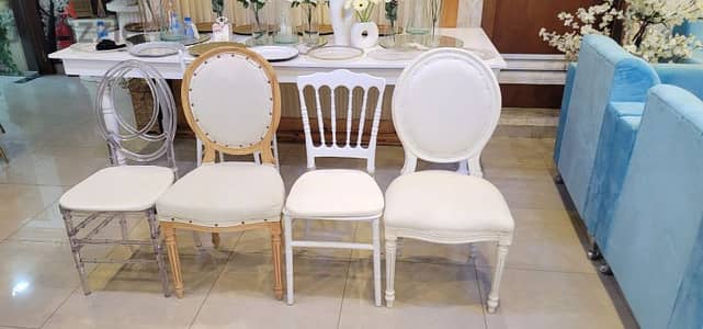 Rent chairs and tables via alwadi event