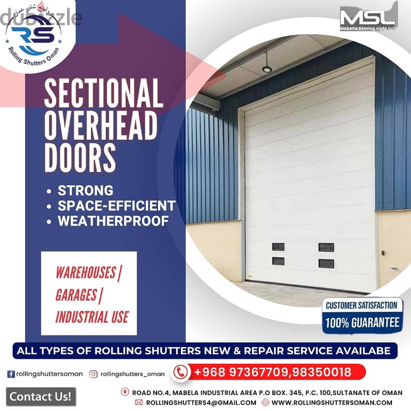 roll up door,garage door parking door sliding swing door supply & Rep 17
