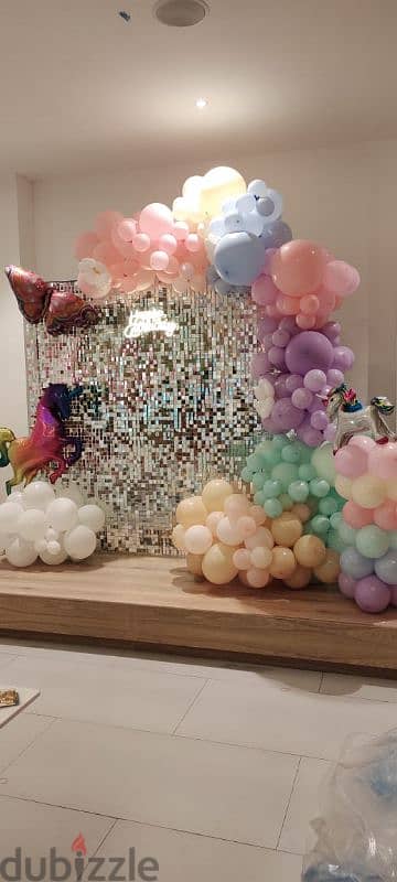 Rent balloon decorations via alwadi events 3
