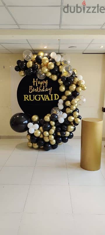 Rent balloon decorations via alwadi events 4