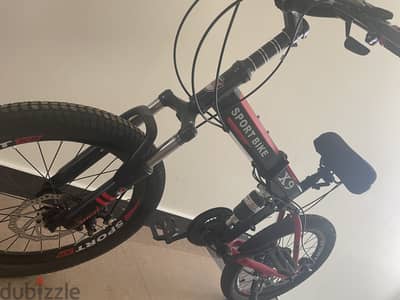 Foldable 6x sport bike