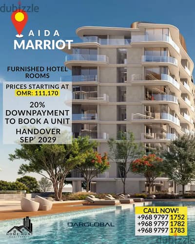 AIDA | MARRIOT FURNISHED RESIDENCES FOR SALE