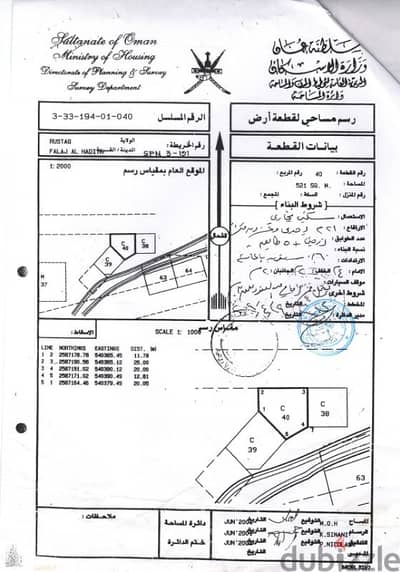الرستاق فلج الحديث سكني تجاري