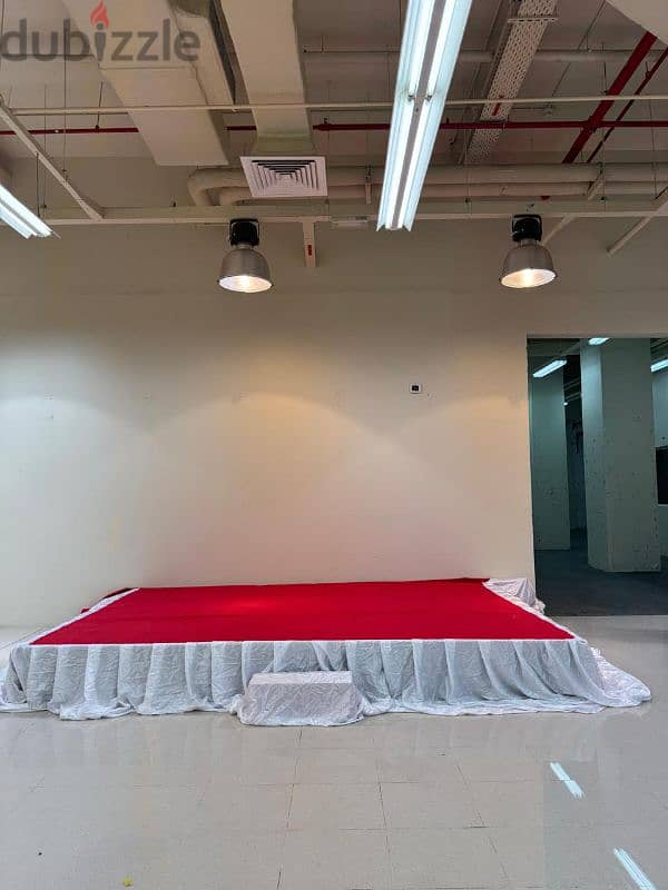Wedding backdrop and decorations rental via Alwadi events 3