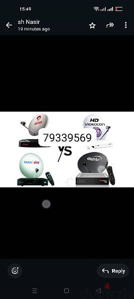 Description Nileset Airtel ArabSet DishTv Installation Al