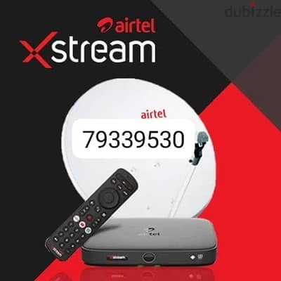 Airtel HD receiver with 6months south malyalam tamil telg