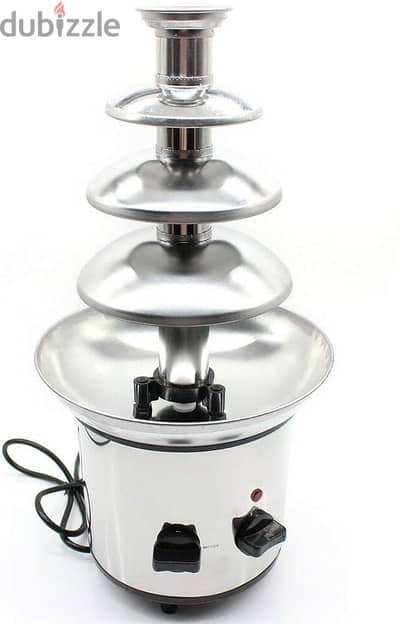 نافورة الشوكولاتة 4 طبقات Chocolate Fountain 4 tier