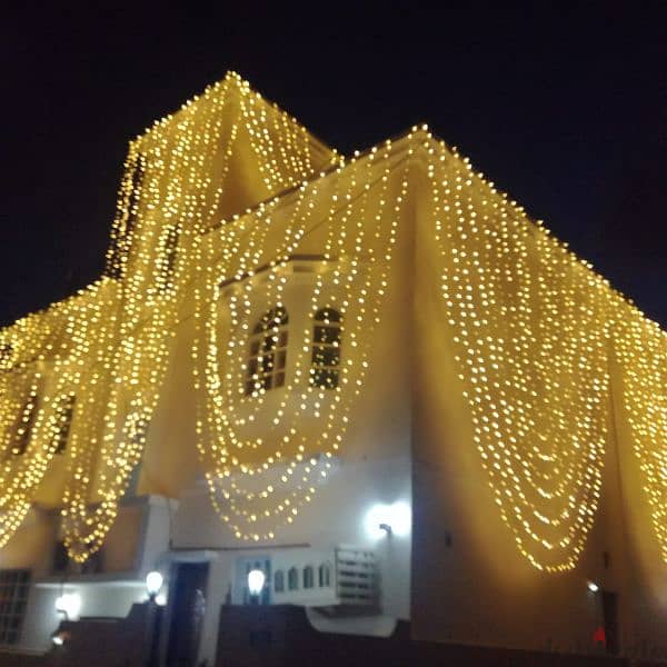 wedding & Event lights decorationsزينة أضواء الزفاف والمناسبات 3