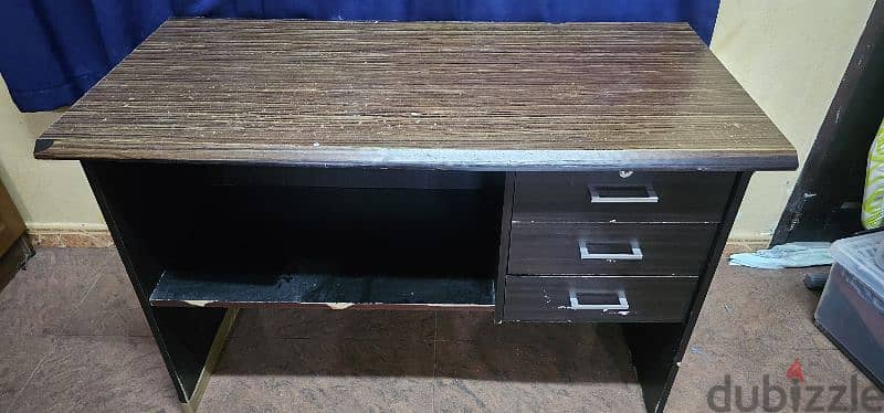 SINGLE BED WITH MATTRESS / COMPUTER TABLE / STUDY TABLE 2
