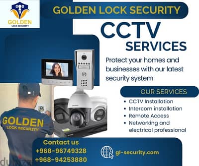 CCTV, intercom, access control, access points, wifi solution