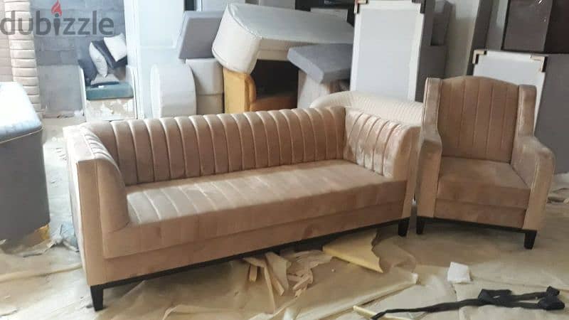 Special Offer – New sofa make on order 1 seater 40 rial 9