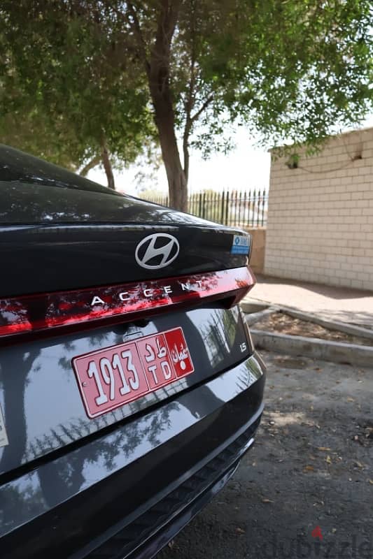 HYUNDAI ACCENT 2025 !! for rent only 12 rial 3
