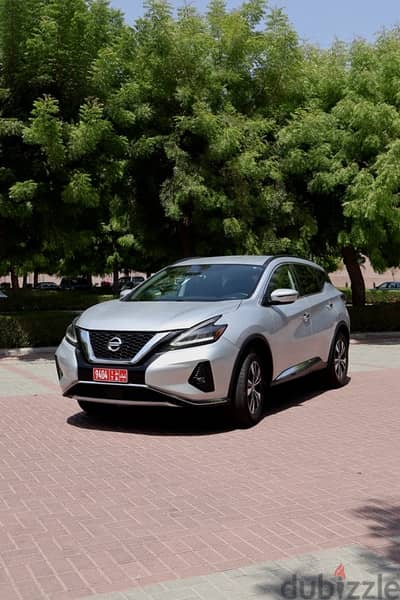 Nissan murano 2022 !! available for rent for only 20 rial