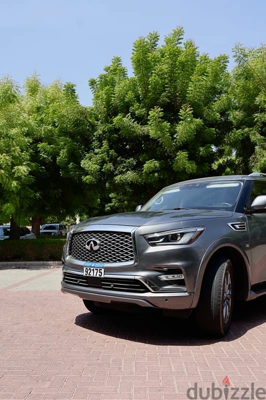 INFINITY QX80 !! newly added for rent at 50 rial . 1