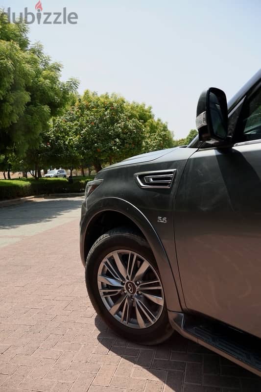 INFINITY QX80 !! newly added for rent at 50 rial . 2