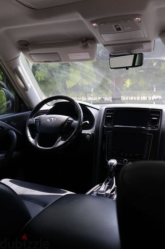 INFINITY QX80 !! newly added for rent at 50 rial . 4