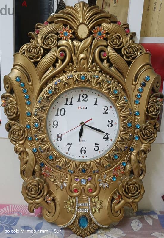 fancy wall  clock 1