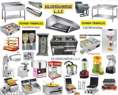 kitchen restaurant and hotel  equipments