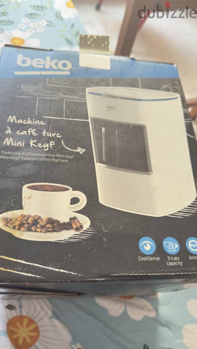 Turkish mini coffee machine black new price 15 ro