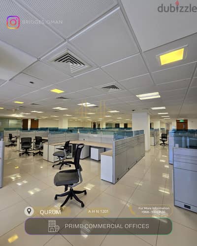 For Rent – Prime Commercial Offices in Al Qurum