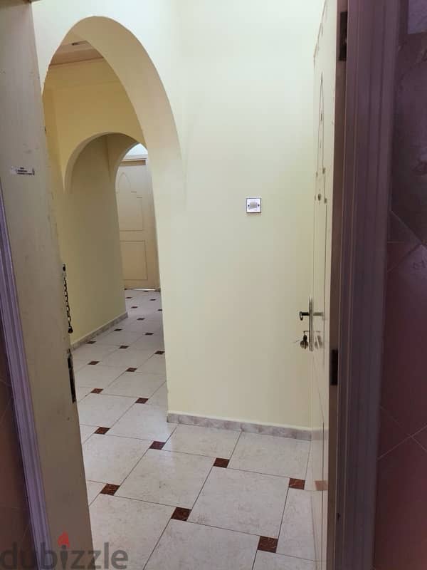 spacious 2 bhk flat for rent in wadi kabir near bank Muscat 9