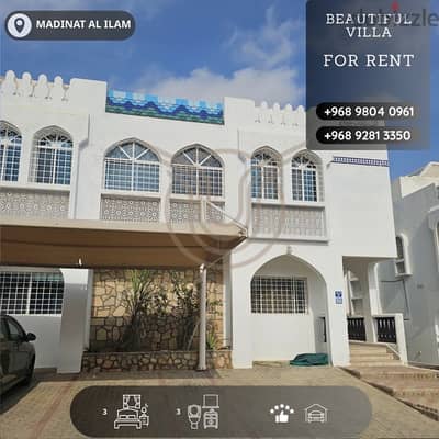 MADINAT AL ILAM | BEAUTIFUL 3 BR VILLA FOR RENT